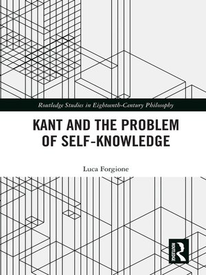 cover image of Kant and the Problem of Self-Knowledge